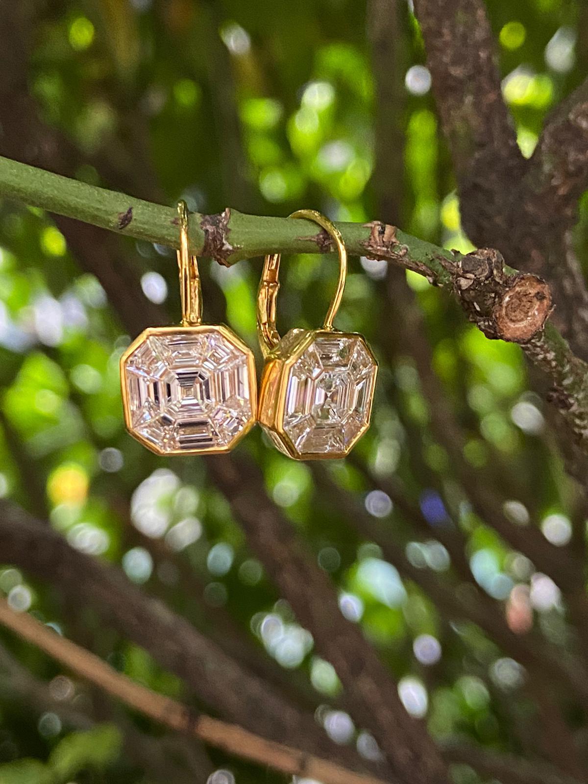 GIA 14.0ct Face Up Asscher Cut 