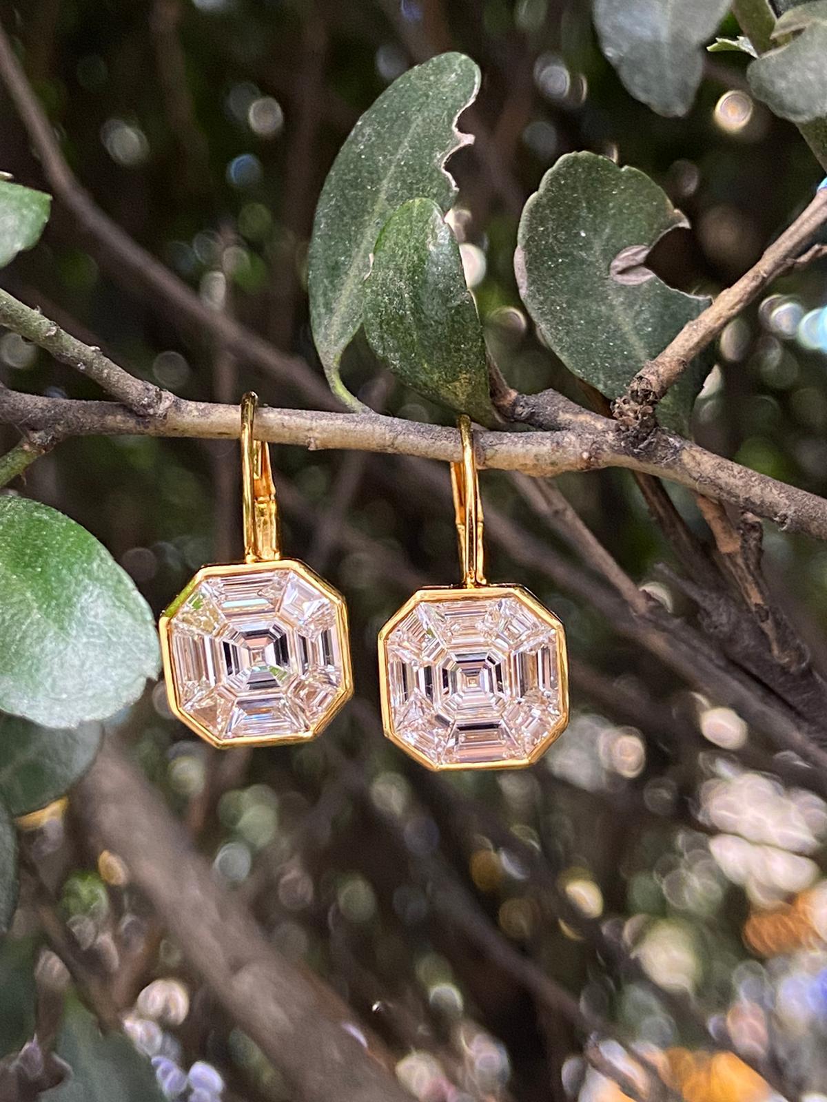 GIA 14.0ct Face Up Asscher Cut 