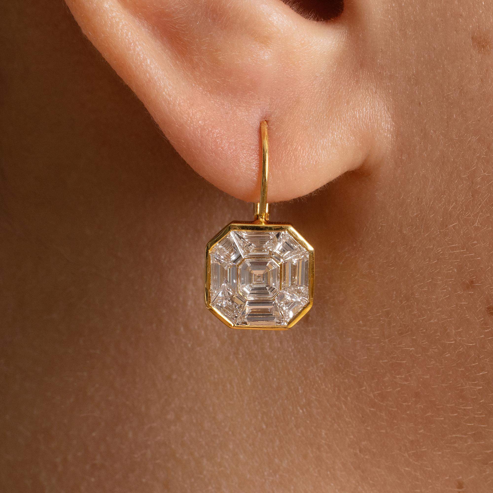GIA 14.0ct Face Up Asscher Cut 