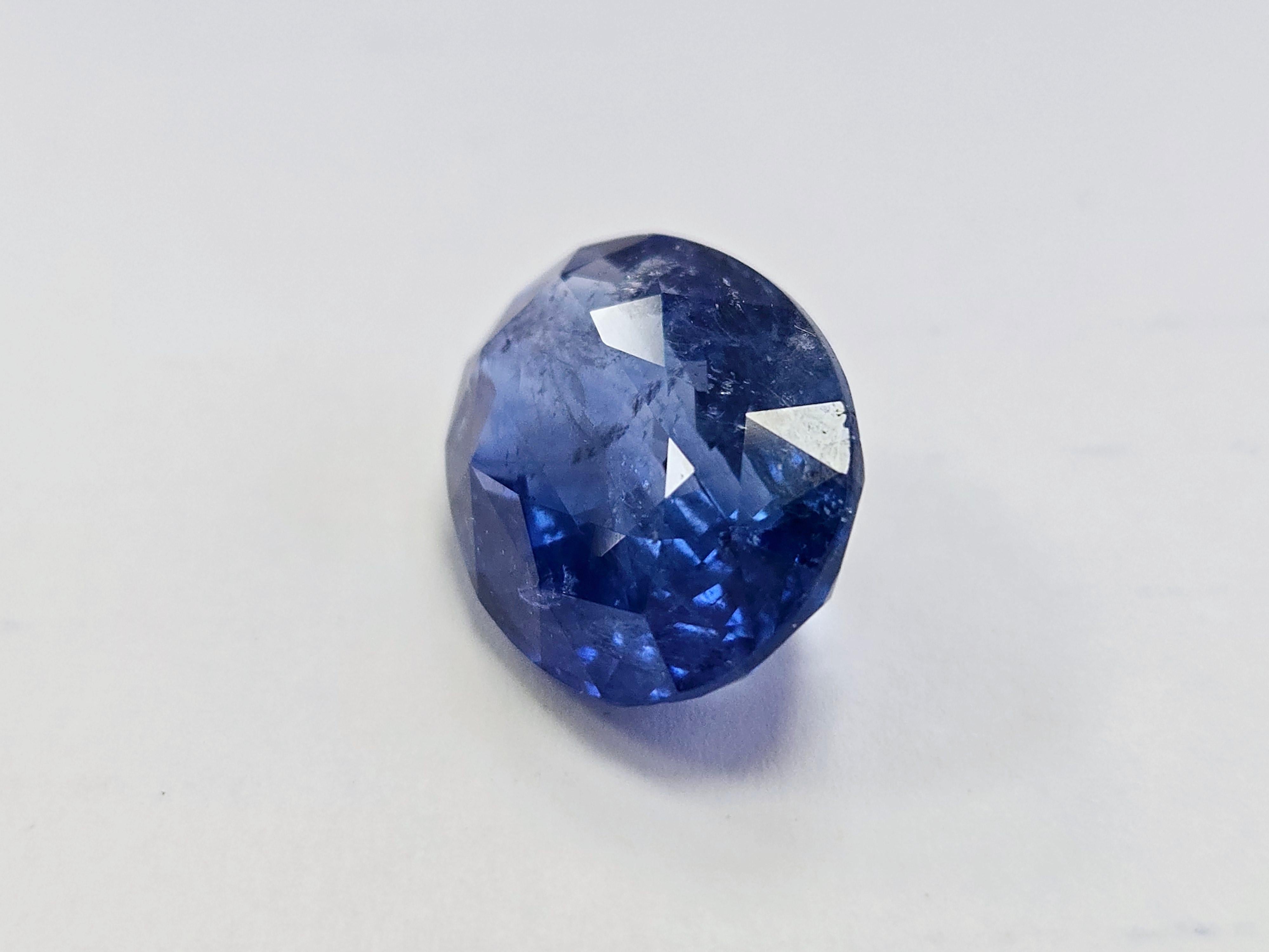 GIA 14.96 Karat Ovalform Natürlicher Blauer Saphir für Damen oder Herren im Angebot