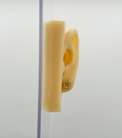 GIA 1.50 Carat Each Yellow Diamond Radiant Stud Earrings in 18K Yellow Gold