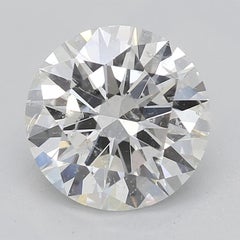 GIA 1.50ct Round Antique Fancy Gallery Engraved  Diamond Ring