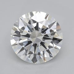 GIA 1.50ct Round Solitaire Contemporary Swirl  Diamond Ring