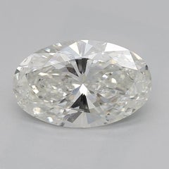 GIA 1.51ct Oval Princess Channel Solitaire Center White Gold Diamond Ring