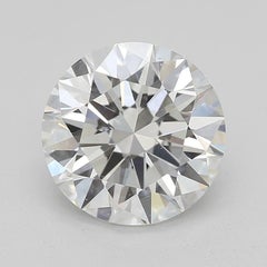 GIA 1.51ct Round Engraved Three-Stone Baguette 18K Yellow Gold Diamond Ring