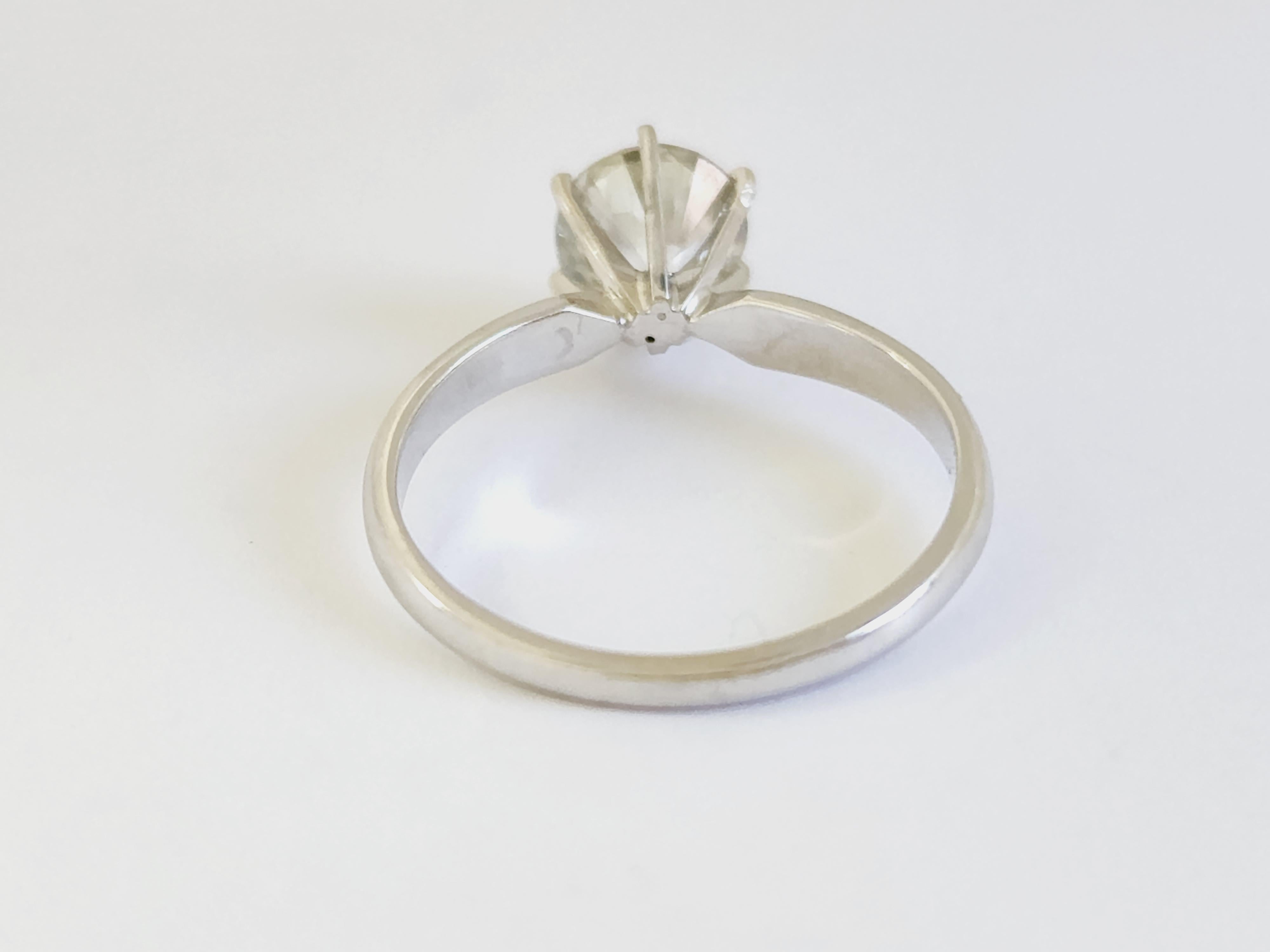 fancy grey diamond ring
