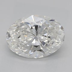 GIA 1.52ct Oval Multi-Petal Flower Bloom Vintage Diamond Ring
