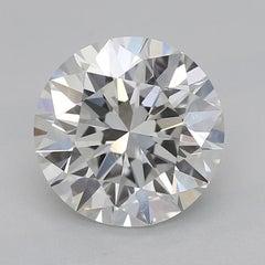 GIA 1.52ct Round Solitaire Bright Shine & Brushed White Gold Diamond Ring