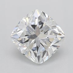 GIA 1.5ct Cushion Classic Solitaire Antik Diamantring mit Gravur