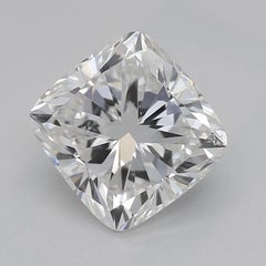 GIA 1.5ct Cushion Three-Stone Tapered Baguette 18K Yellow Gold Diamond Ring