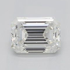 GIA 1.5ct Emerald Three-Stone Decorated Gallery  Diamond Ring