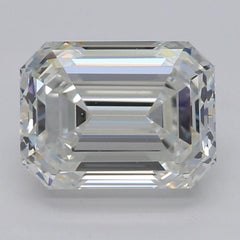 GIA 1.5ct Emerald Three-Stone with Diamond Shank 18K Yellow Gold Diamond Ring