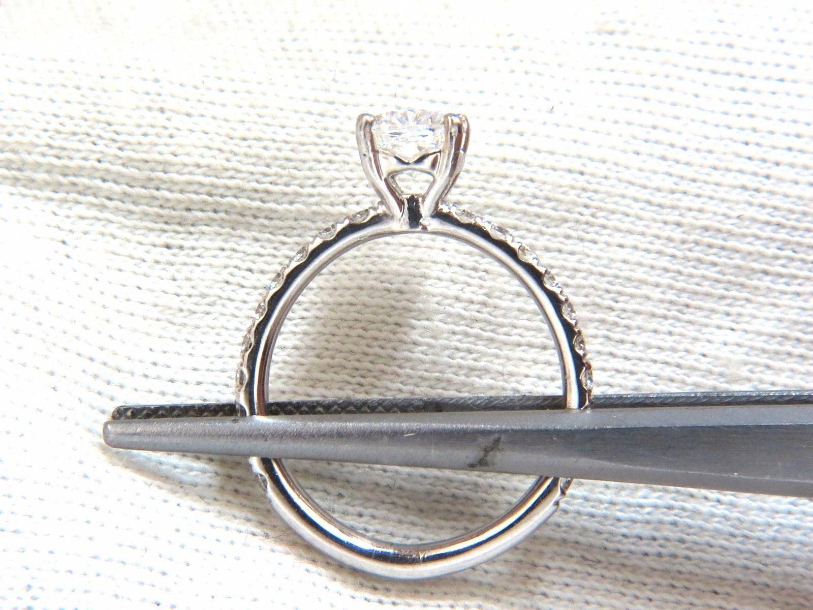 GIA 1.62 Carat Cushion Cut Diamond Ring 18 Karat H/VS For Sale 1