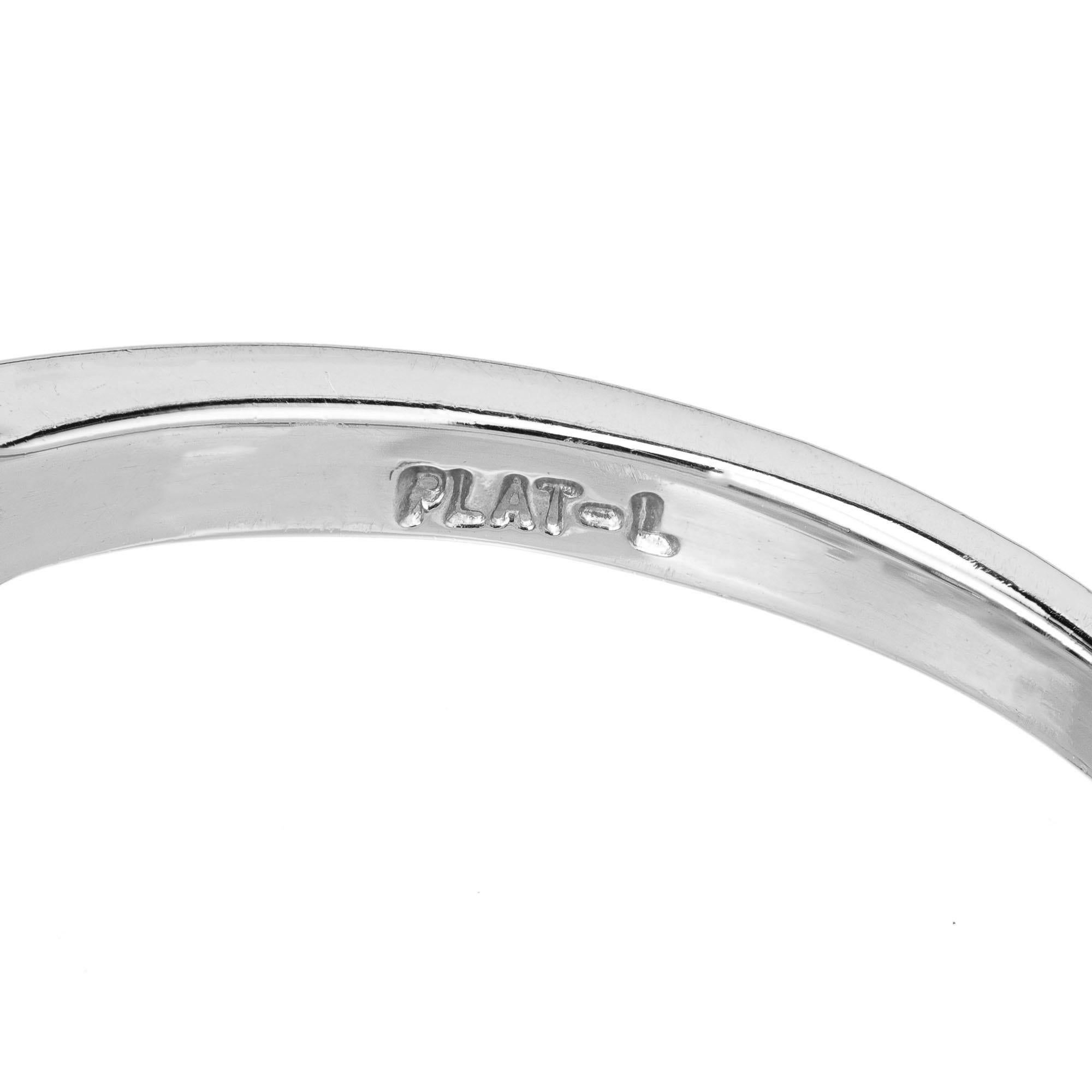 GIA 1.64 Carat Natural Yellow Brown Diamond Platinum Engagement Ring For Sale 1