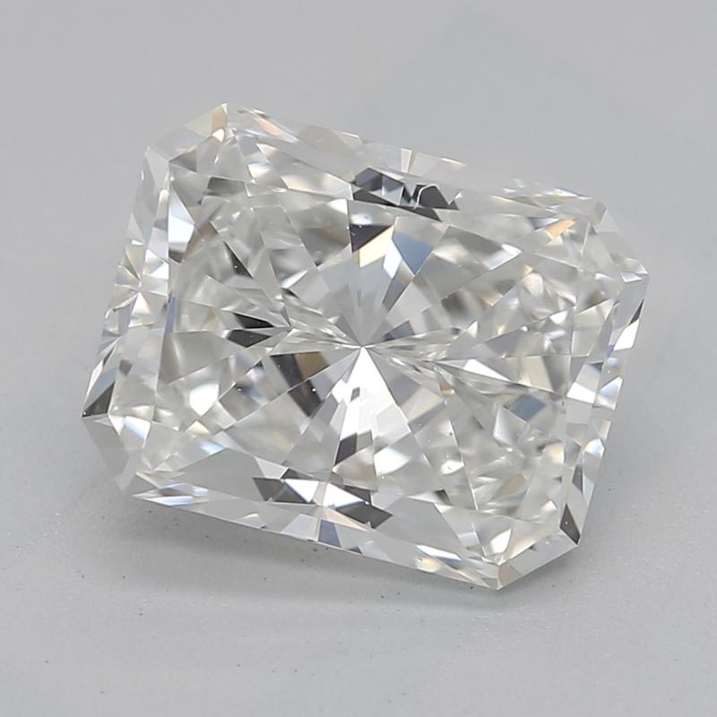 This stunning radiant diamond ring features a breathtaking G VS2 center stone weighing 1.70 , radiating exceptional brilliance and fire. Crafted with precision, the ring is set in luxurious yellow gold , providing a warm and inviting aesthetic that