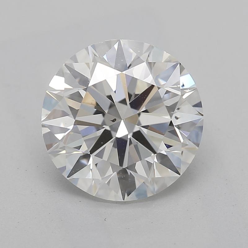 Dieser bezaubernde Diamantring ist ein wahres Meisterwerk, das einen atemberaubenden runden Diamanten mit einem exquisiten Gewicht von 1,70 vorstellt. Sein exquisites G und SI1 versprechen eine bemerkenswerte Brillanz, die das Licht in jedem Winkel