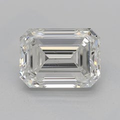 GIA 1,71ct Emerald Vintage 3-Stein Herz & Vine 18K Gelbgold Diamantring
