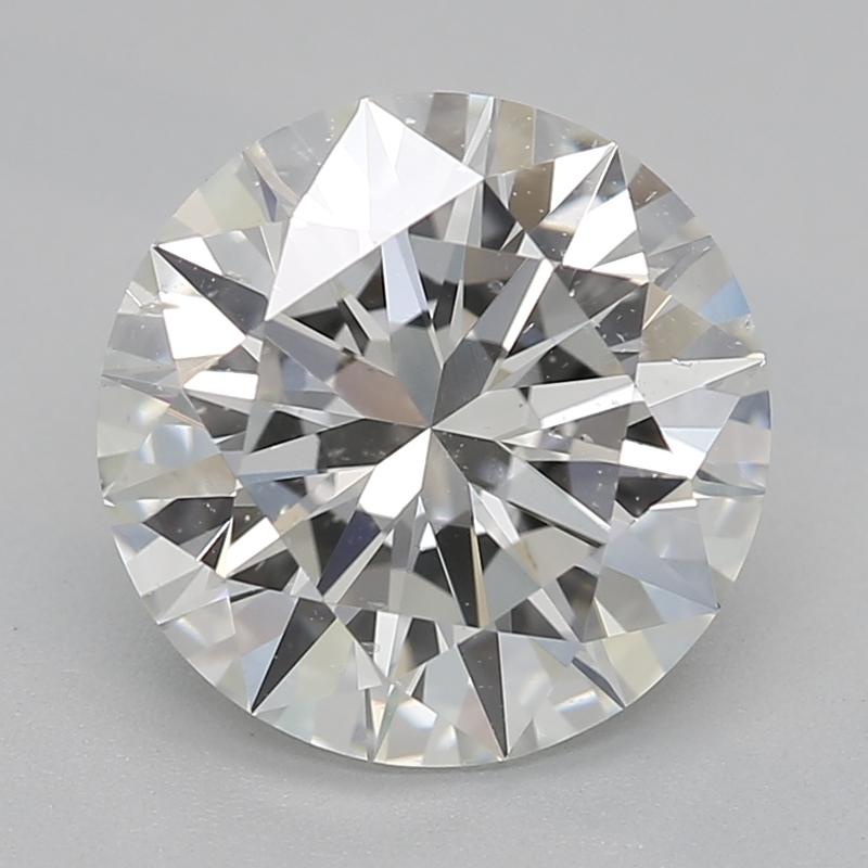 Experience the allure of this captivating diamond ring, showcasing a stunning round diamond at the center, weighing an impressive 1.73. Graded H and SI1 , this exquisite stone sparkles with remarkable brilliance, epitomizing the highest standards of