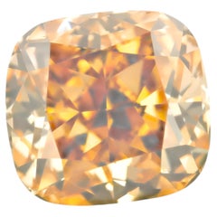 GIA 1.75ct Fancy Deep Brownish Yellow Cushion Mod Brilliant Diamond (SI2)