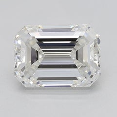 GIA 1.7ct Emerald Classic Solitaire Antique Engraved Yellow Gold Diamond Ring