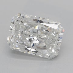 GIA 1.8 Carat Radiant Twisted Pave Braided Band  Diamond Ring