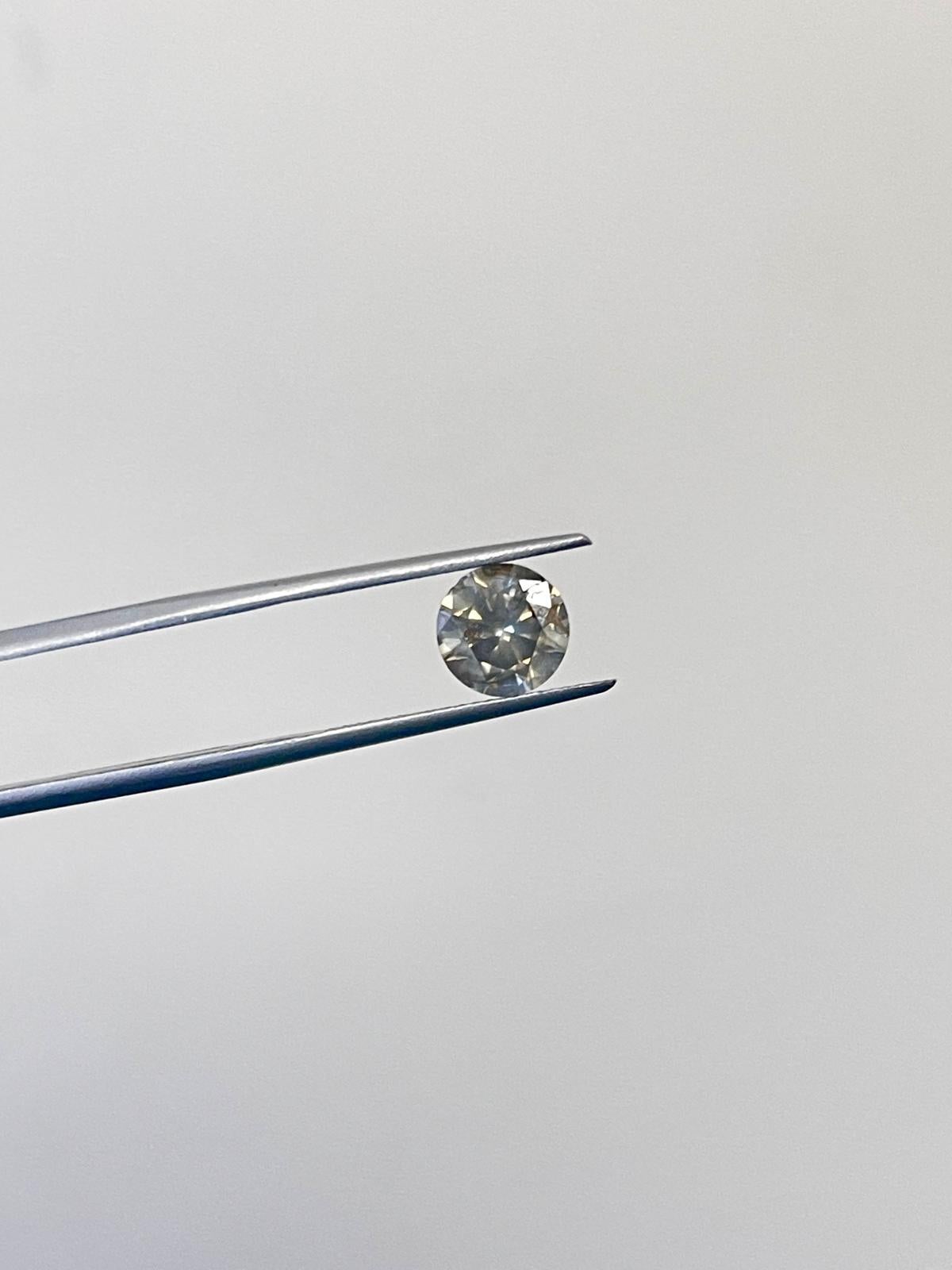 Women's HOLIDAY SALE GIA 1.84 Carat Fancy Dark Brown Round Loose Diamond For Sale