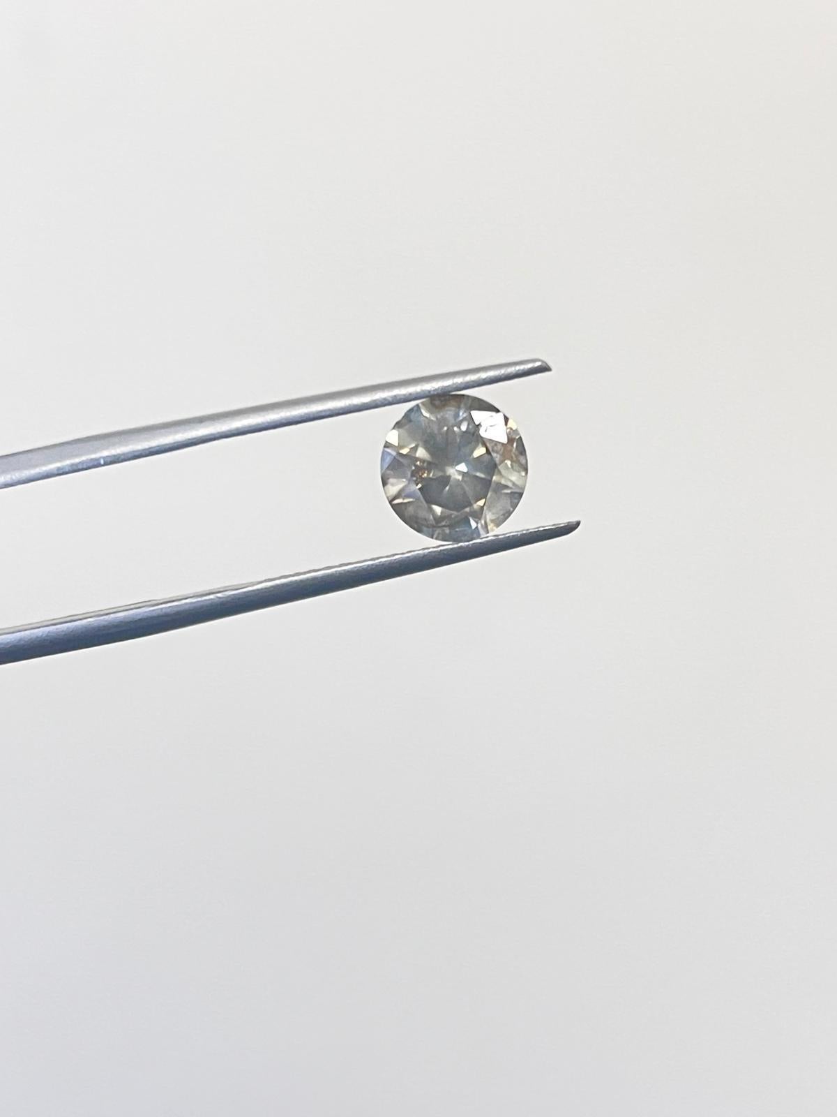 HOLIDAY SALE GIA 1.84 Carat Fancy Dark Brown Round Loose Diamond For Sale 1