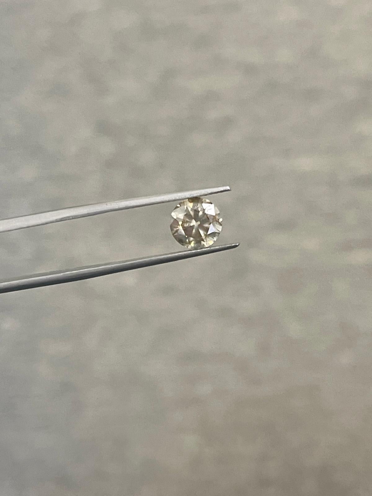 HOLIDAY SALE GIA 1.84 Carat Fancy Dark Brown Round Loose Diamond For Sale 3