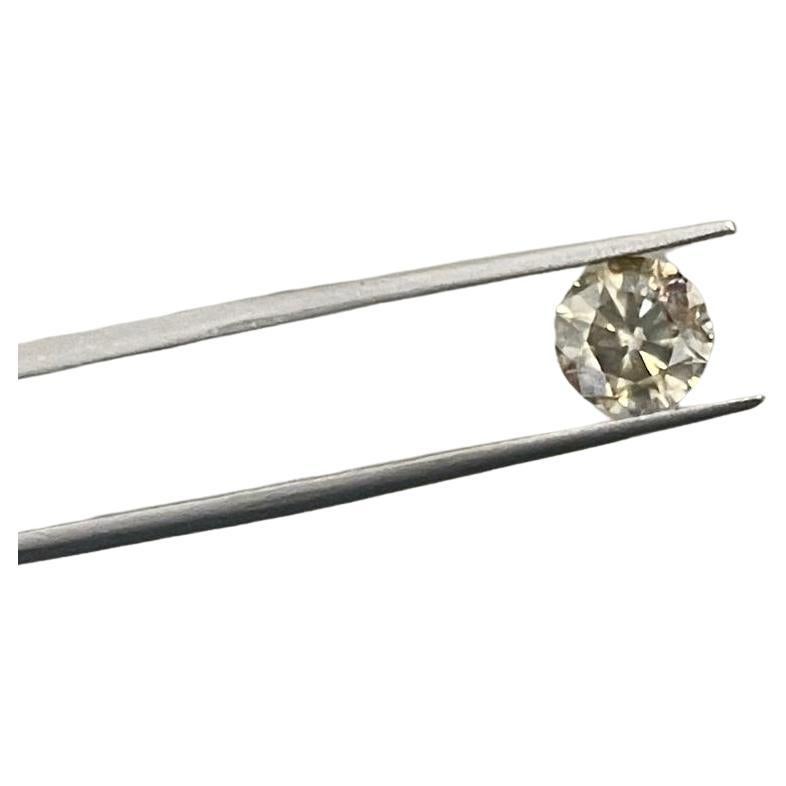 HOLIDAY SALE GIA 1.84 Carat Fancy Dark Brown Round Loose Diamond For Sale