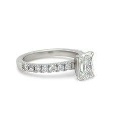 GIA 18ct White Gold Diamond Engagement Ring 1.20ct