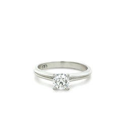 GIA 18ct White Gold Diamond Ring 0.40ct 2.73g
