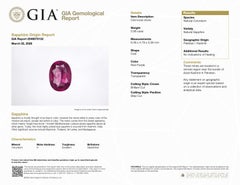 GIA 18K 0,98 Karat, unbehandelter violetter Saphir aus Kaschmir, Verlobungsring im Art-Déco-Stil