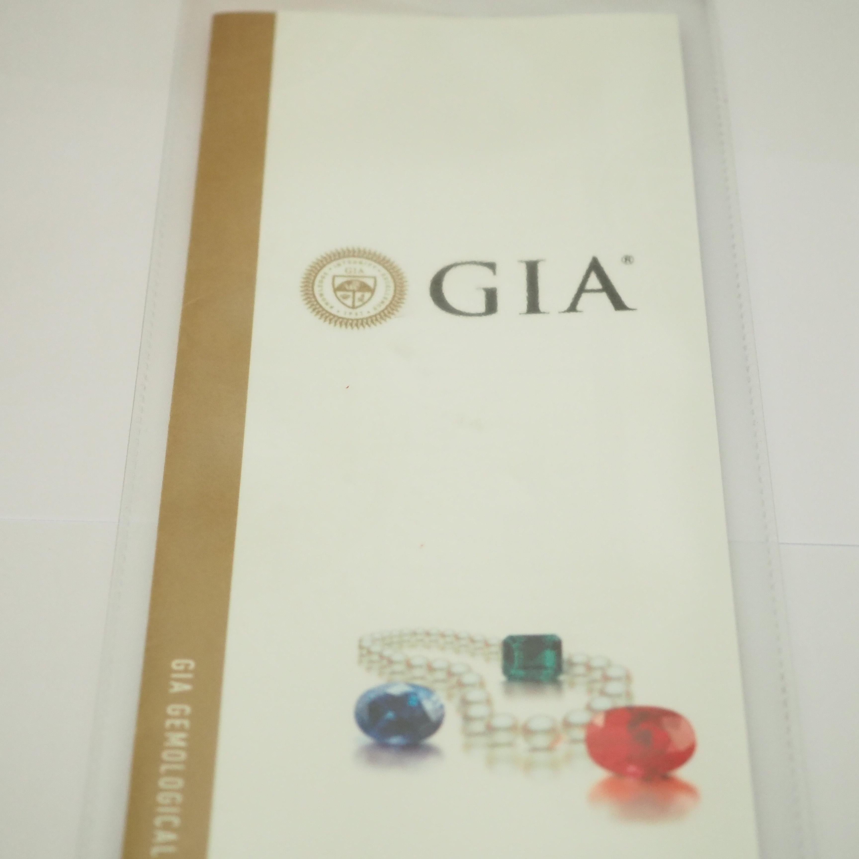 GIA 18k White Gold No-Heat 3.26 Carat Star Ruby & Diamond Ballerina Ring 5