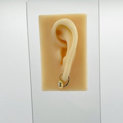 GIA 2 Carat Each White Diamond Cushion Dangle Earrings in 18K Yellow Gold