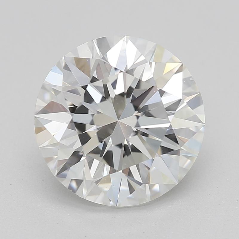 Célébrez le passé, le présent et l'avenir avec cette magnifique bague en diamant, ornée d'un captivant diamant rond de 2,00 , d'un brillant I et d'un exceptionnel VS2. La pièce centrale est élégamment fixée dans une monture à quatre griffes,