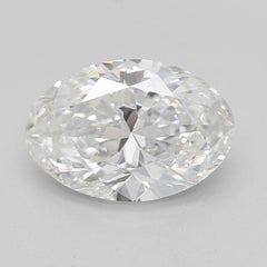 GIA 2.02ct Oval Bezel Set Multi-Stone Milgrain 18K White Gold Diamond Ring