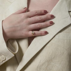 GIA 2.03 carat square emerald cut diamond 18k yellow gold bezel engagement ring