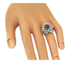 GIA-zertifizierter 2,03-Karat-Diamant in natürlicher Fancy-Farbe, 1,00-Karat-Diamant, Ring aus 14-karätigem Gold