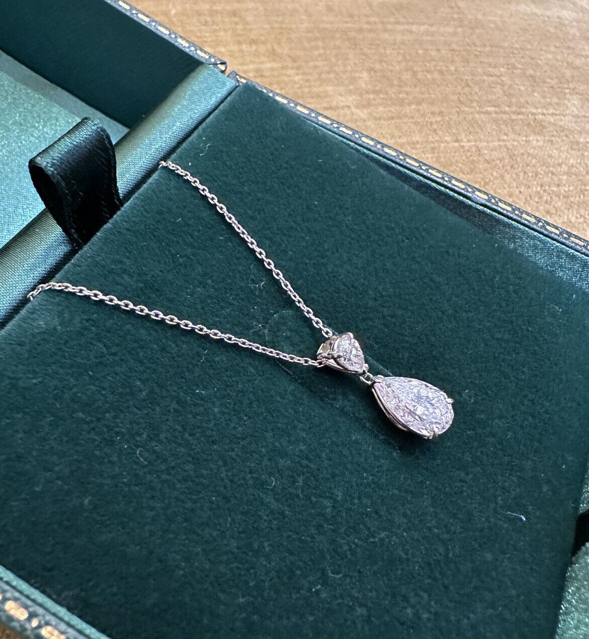 GIA 2.04 Carat Natural Very Light Pink Diamond Pendant Necklace in Platinum In Excellent Condition In La Jolla, CA