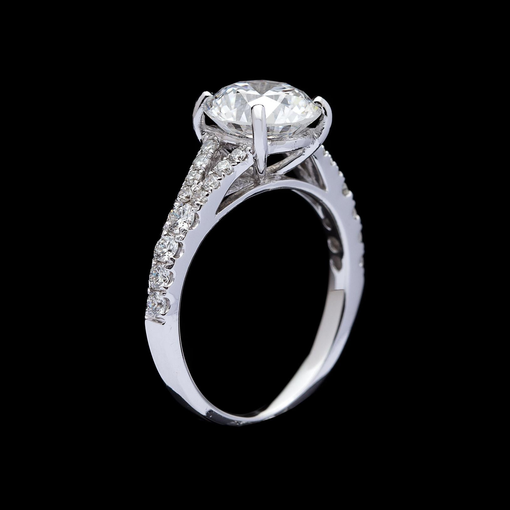 2.11 carat diamond ring