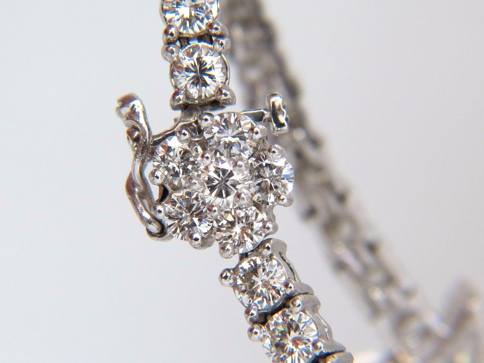 Collier à grappes Rivera d'éternité en rubis naturel de 21,19 carats certifié GIA et diamants, style déco en vente 1