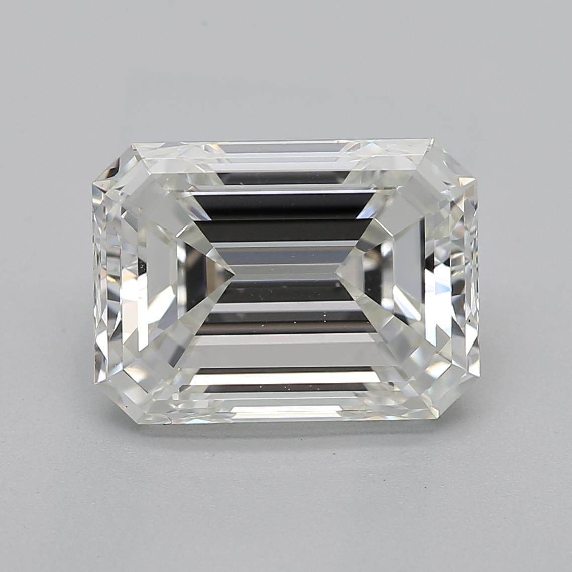 GIA 2.2 Carat Emerald Vintage Milgrain Channel 18K White Gold Diamond Ring Pour femmes en vente