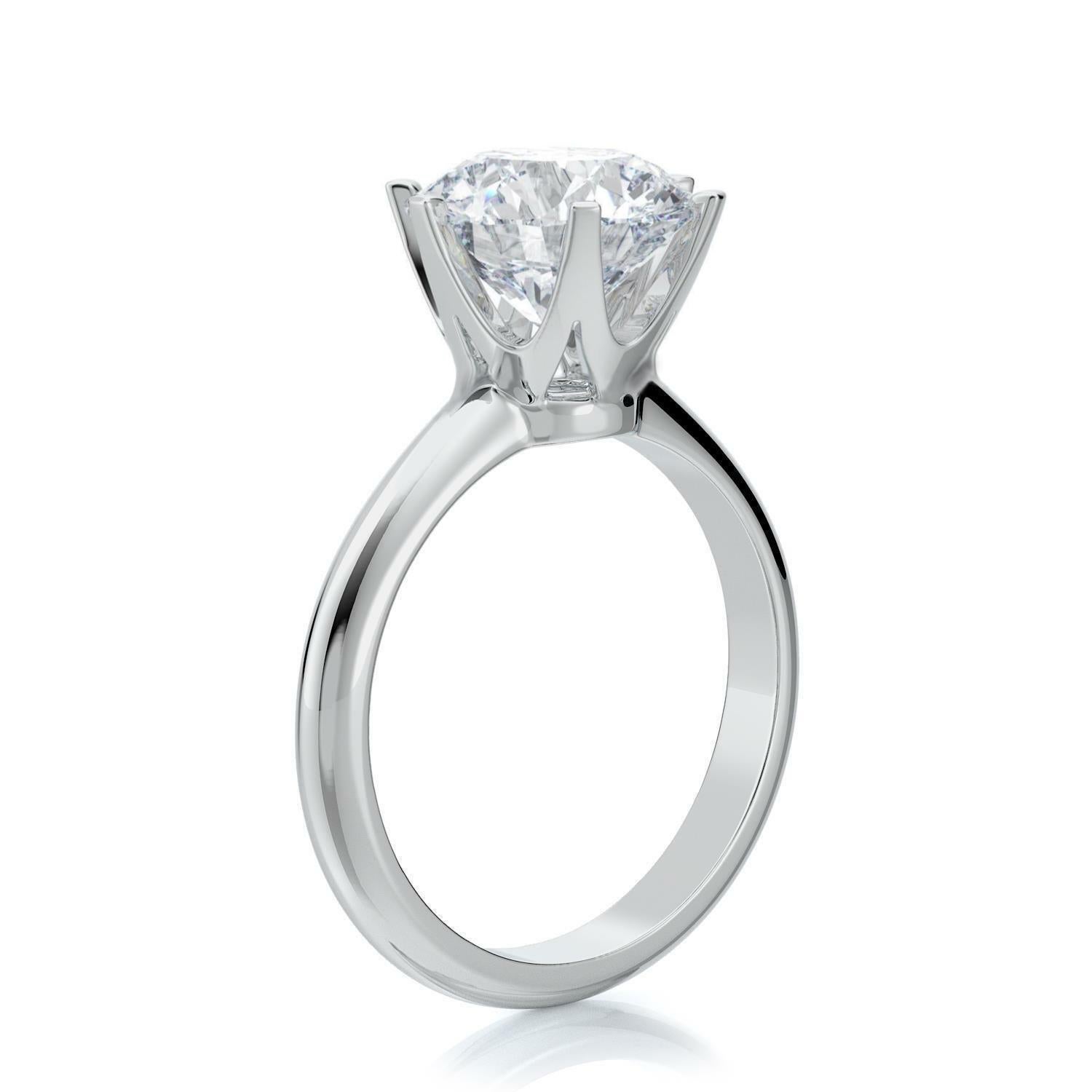 Gia certified diamond ring
Carat 2.20
Color E
Clarity VS1
Cut Triple Excellent
None Fluorescence 
