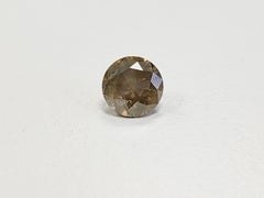 CLEARANCE GIA, 2.25 Carat Fancy Brown-Greenish Yellow Round Diamond