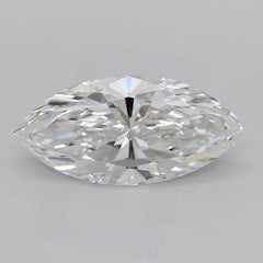 GIA 2.46 Carat Marquise Curved Bypass Leaf & Vine  Diamond Ring