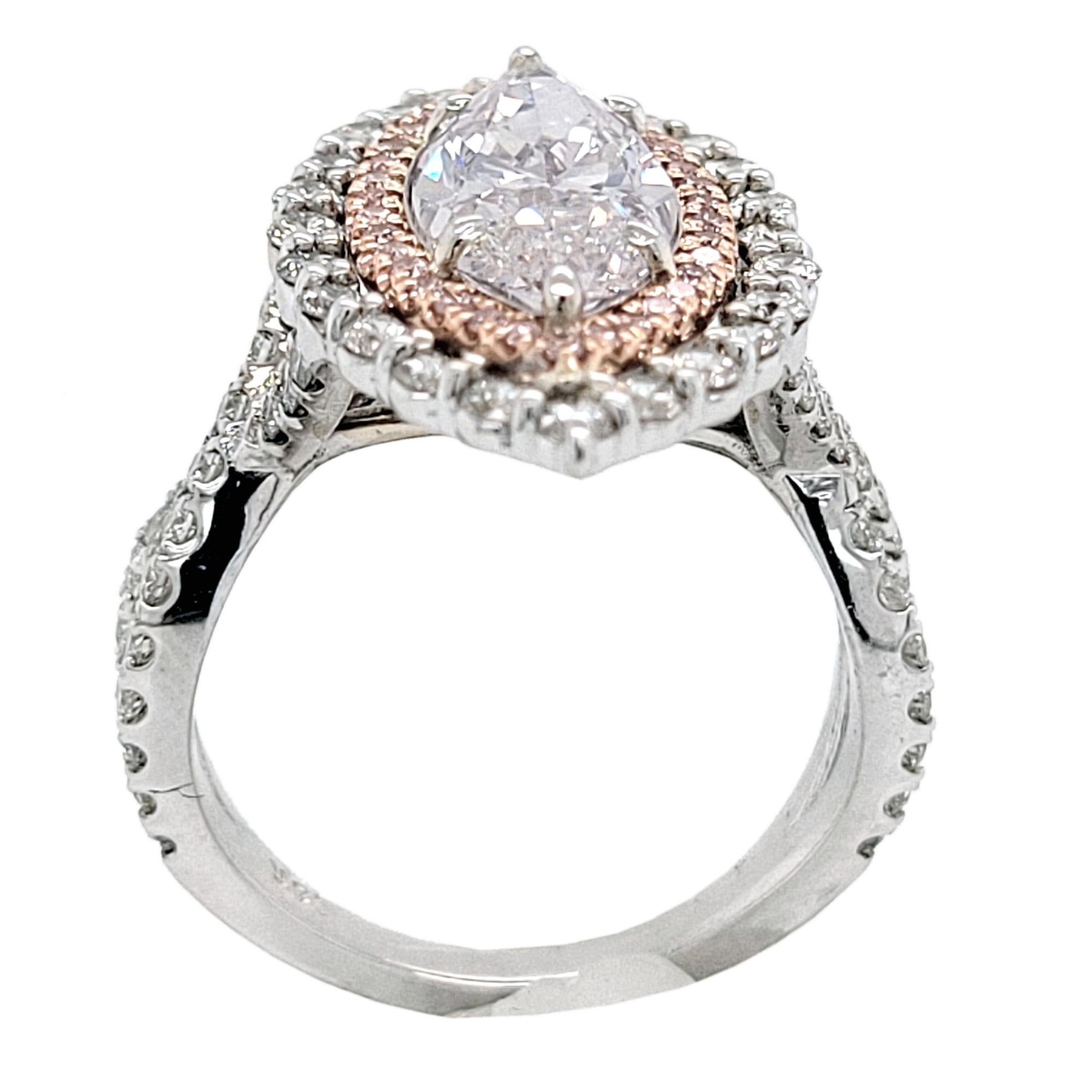 double marquise diamond ring