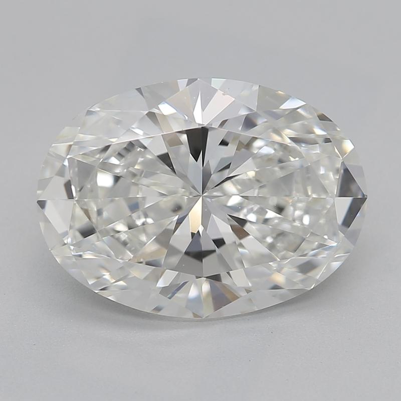 Introducing a stunning diamond ring that combines elegance and sophistication. At its heart lies a captivating oval center stone, weighing 2.51 and graded G with VS2 , ensuring a dazzling display of brilliance. The ring features a classic four-prong