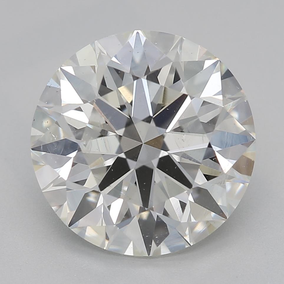 GIA 1,50 Carati Solitario Rotondo Bordo Quadrato Anello di Diamanti in Oro Bianco 18K In condizioni Nuovo in vendita a New York, NY