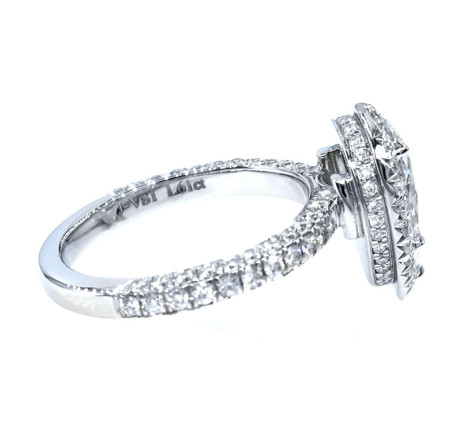 2.61 carat diamond ring