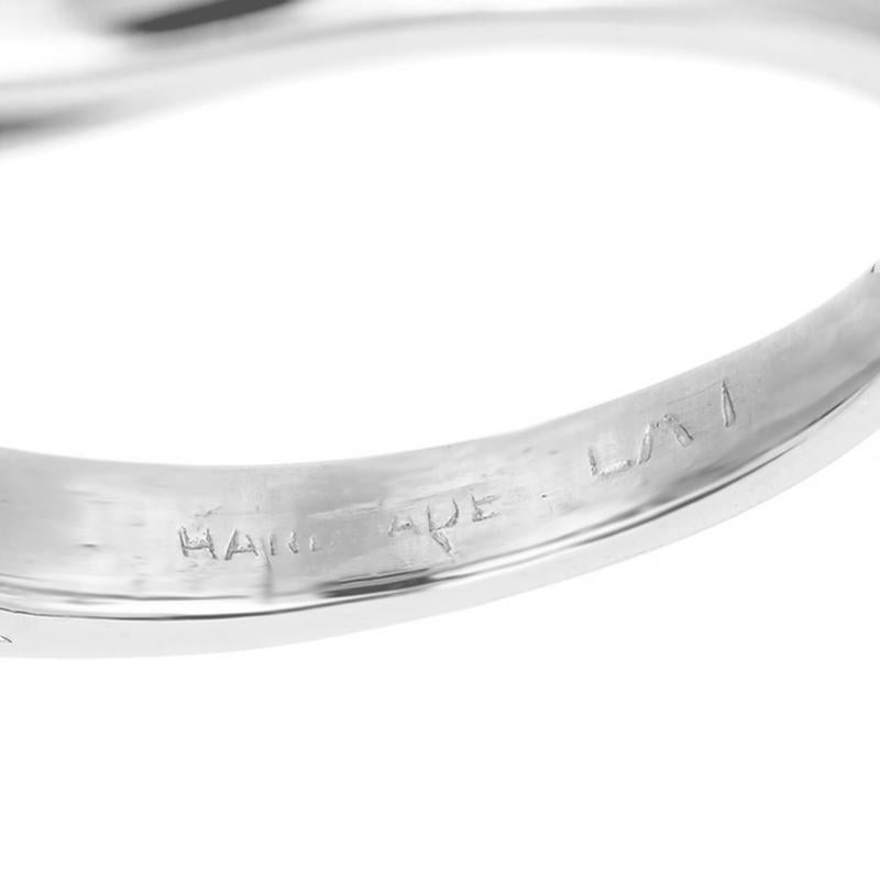 GIA 2.86 Carat Oval Green Sapphire Diamond Platinum Three-Stone Engagement Ring For Sale 2
